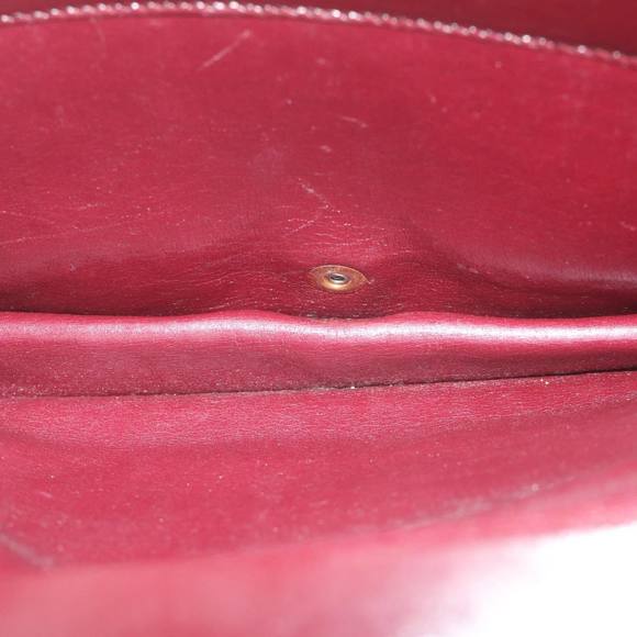 Christian Dior Trotter Canvas Chain Shoulder Bag Red Auth yk10084 - Picture 11 of 16